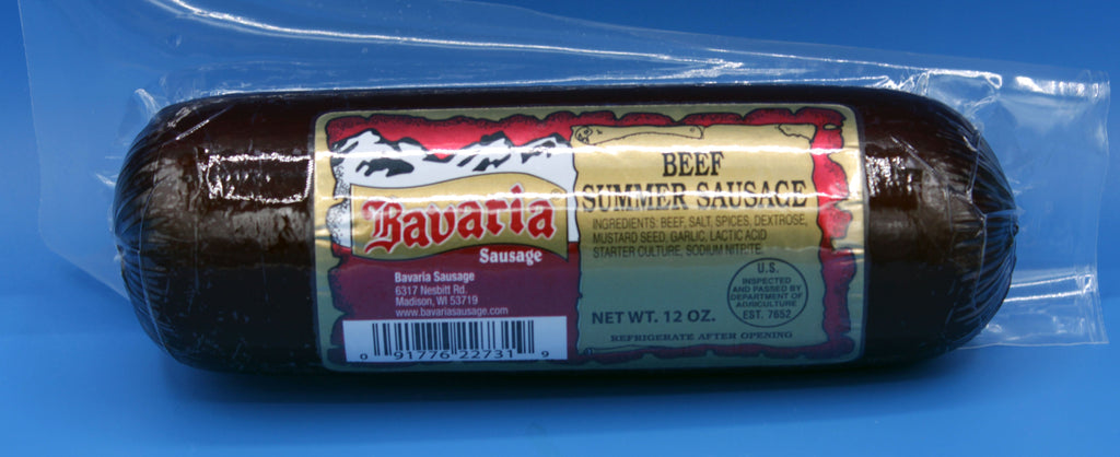12oz. All Beef Summer Sausage