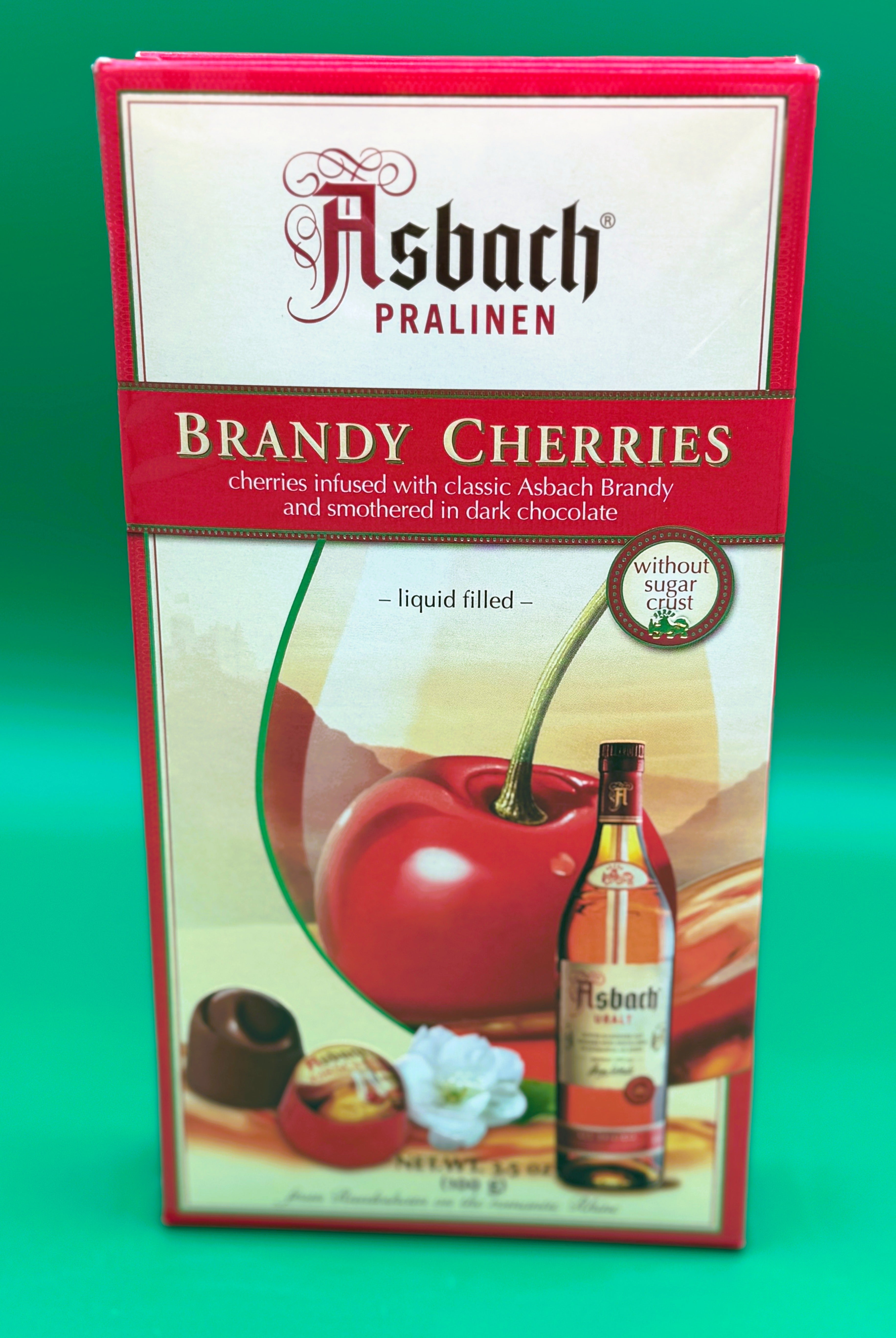 Asbach Brandy Cherries 3.5oz