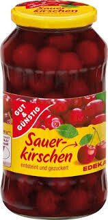 G&G Sauerkirchen Pitted Dark Cherries 720ml