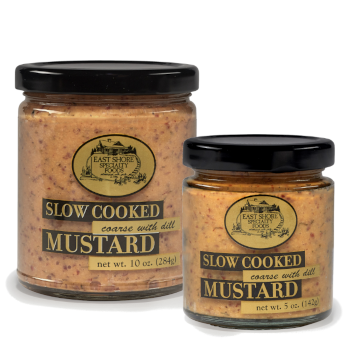 East Shore Coarse Ground Mustard with Dill 10oz