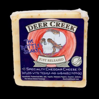 Deer Creek "The Rattlesnake" Tequila & Habanero Cheese 7oz