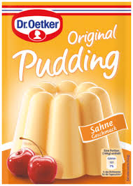 Dr. Oetker Sahne Geschmack (Cream Flavored) Pudding - 3pk
