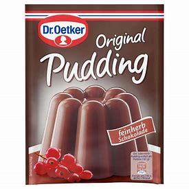 Dr. Oetker Feinherbe (Fine Dark) Schokolade Pudding - 2pk