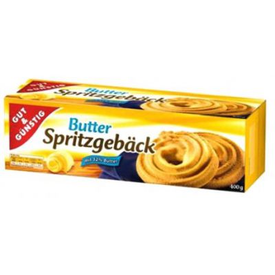 G&G Butter Spritzgeback Gold Kringel