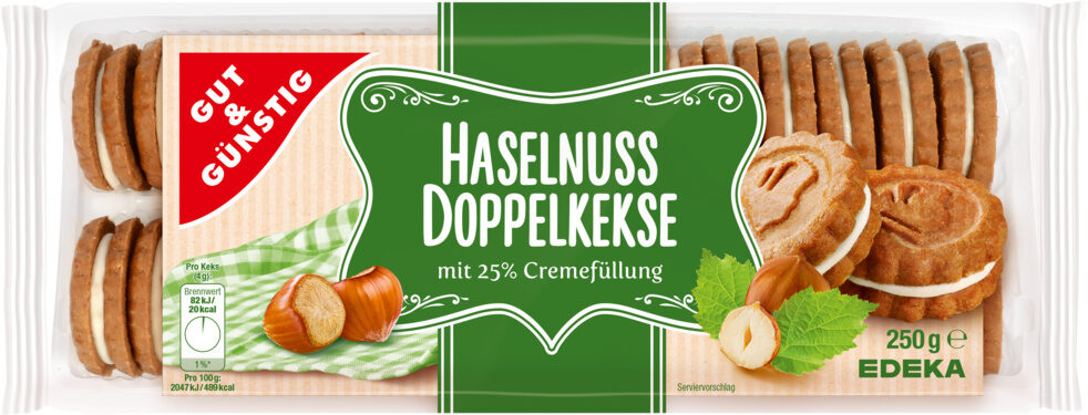 G&G Haselnuss Doppelkeks