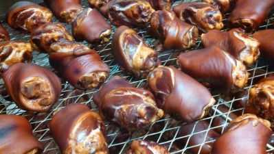Beautiful Schweinehaxe (Pork Hocks) - Smoked