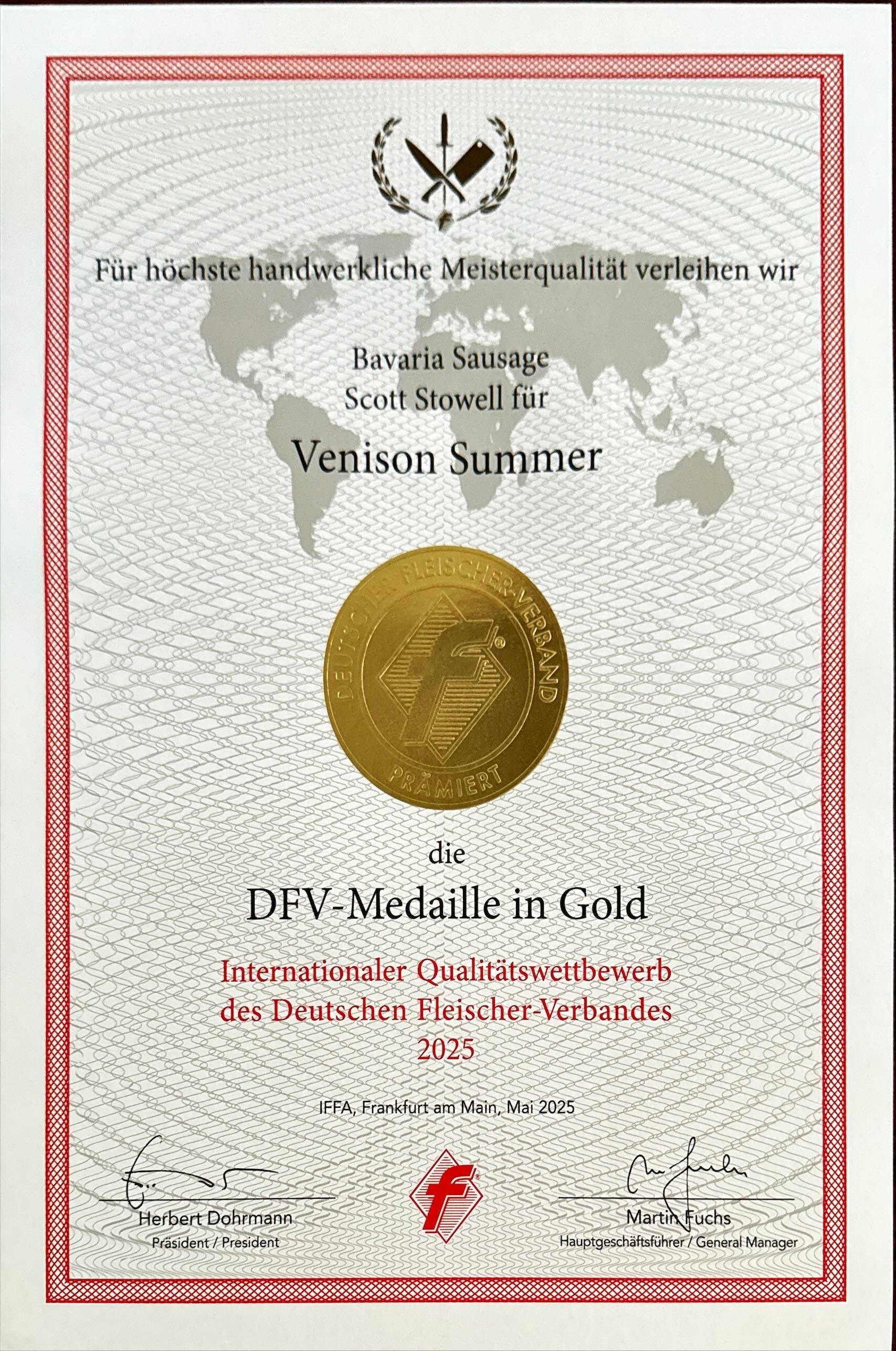 Bavaria's Game Meat - Venison 12oz.