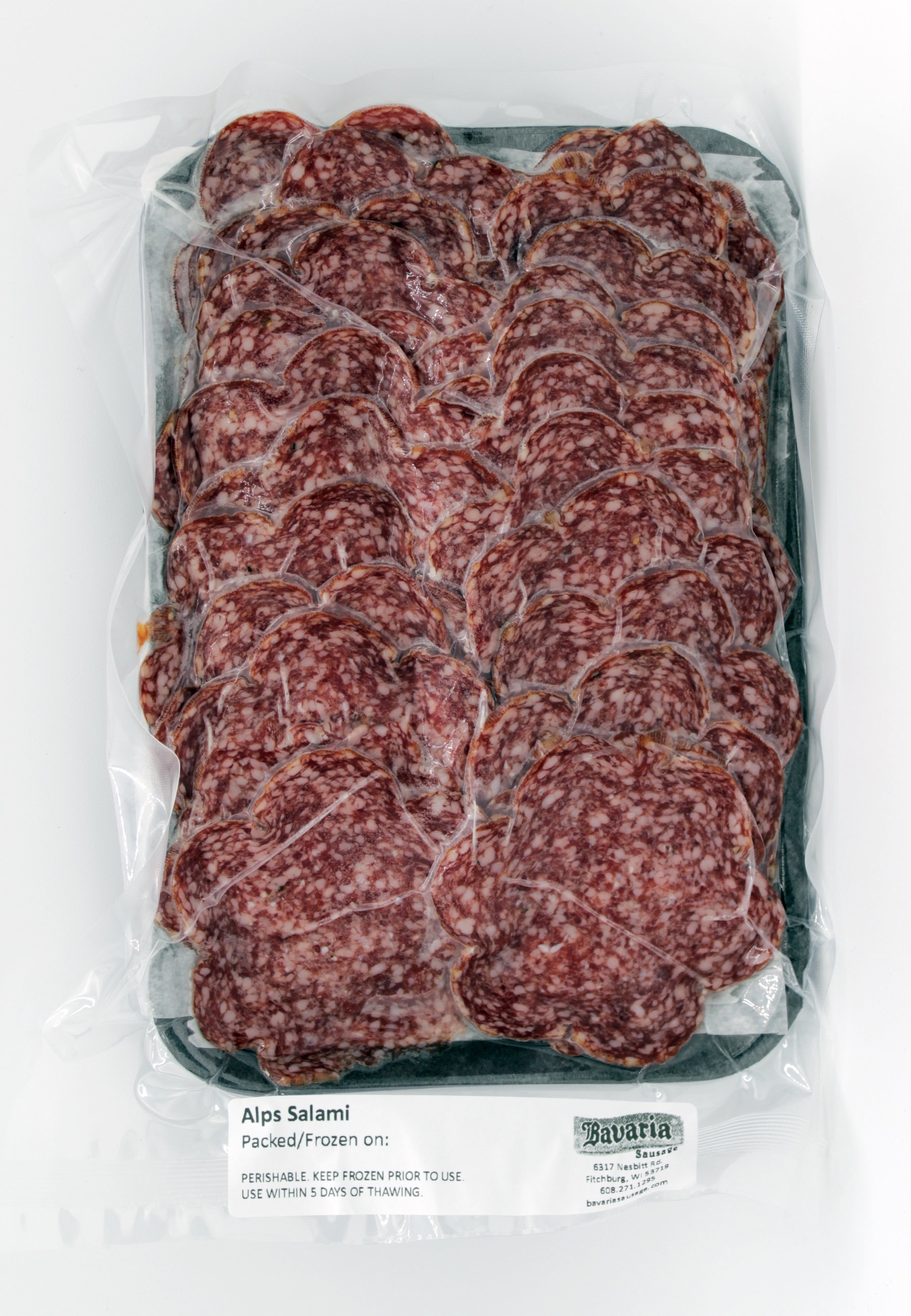 Alps Mailander Salami 1lb. Sliced