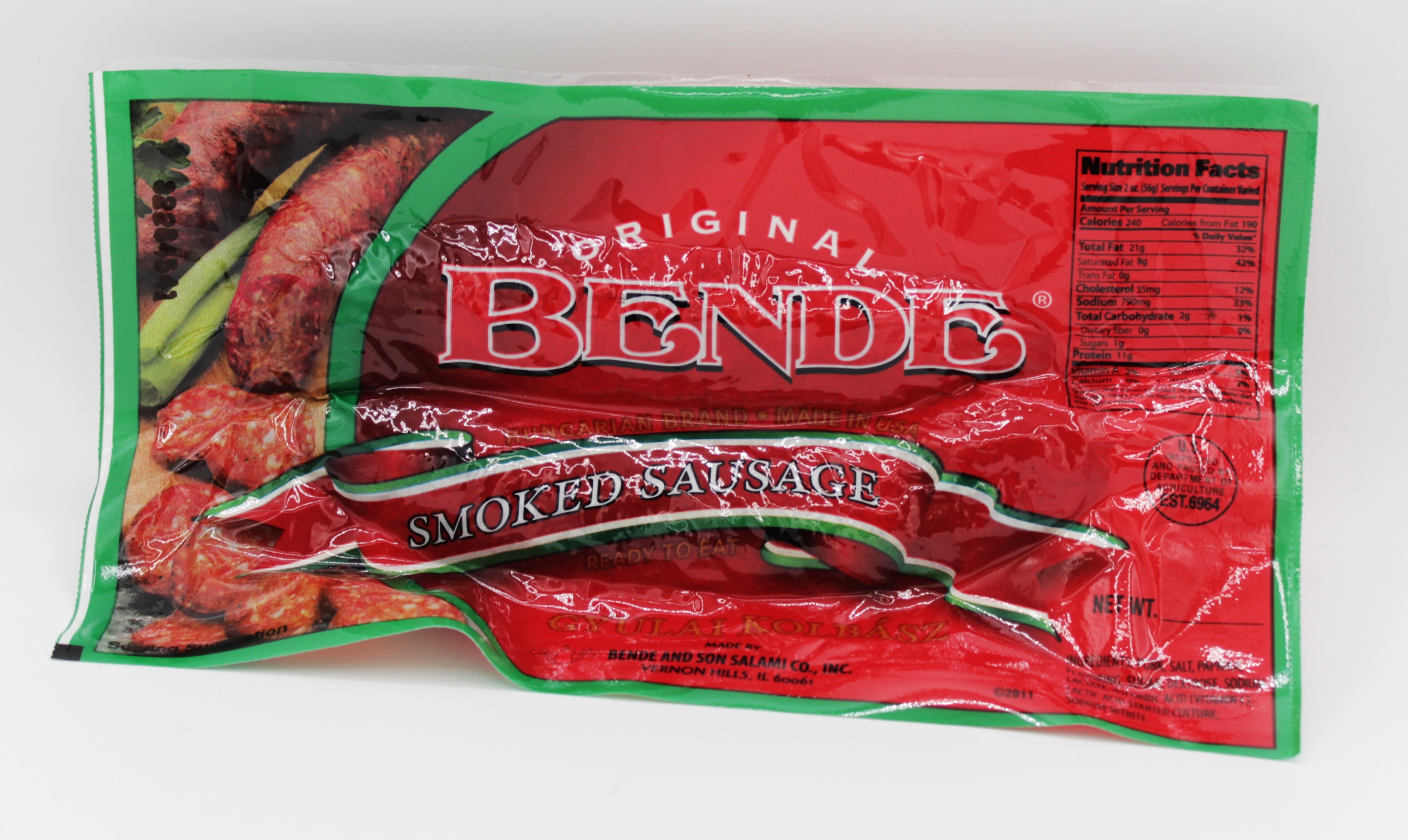 Bende Hungarian Smoked Sausage - Regular