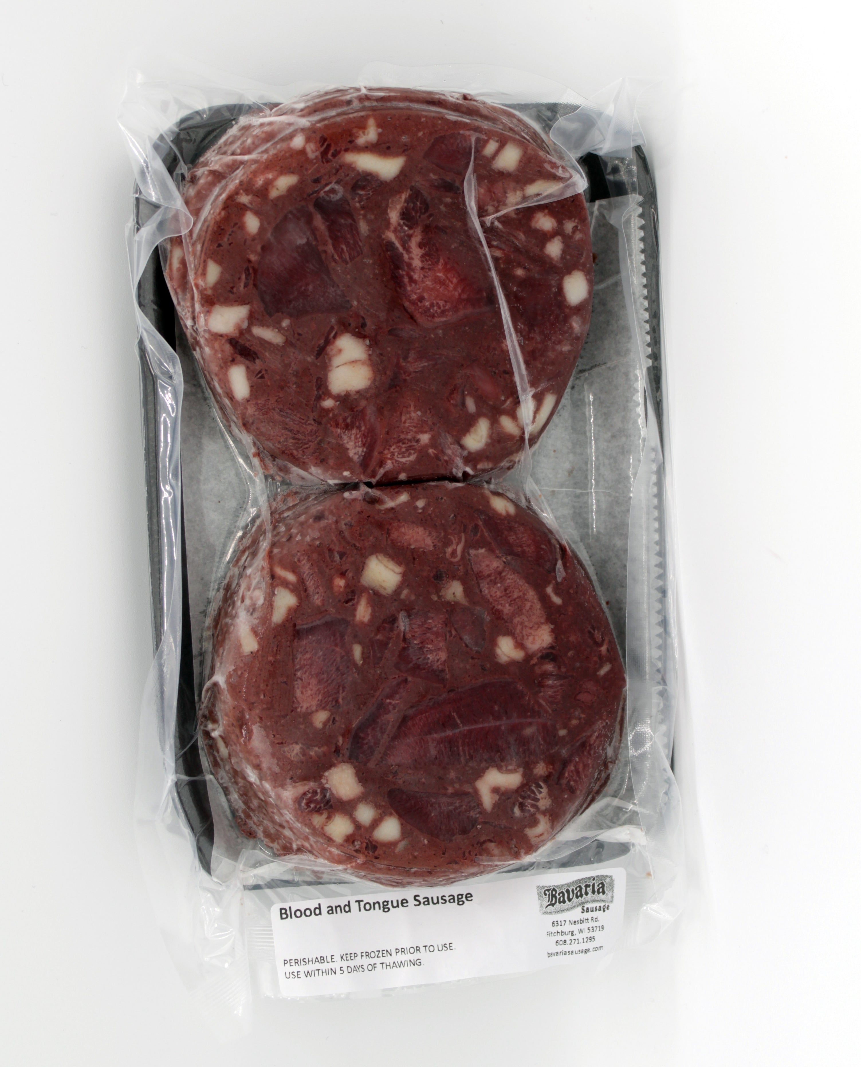 Blood and Tongue Sausage 1lb Sliced