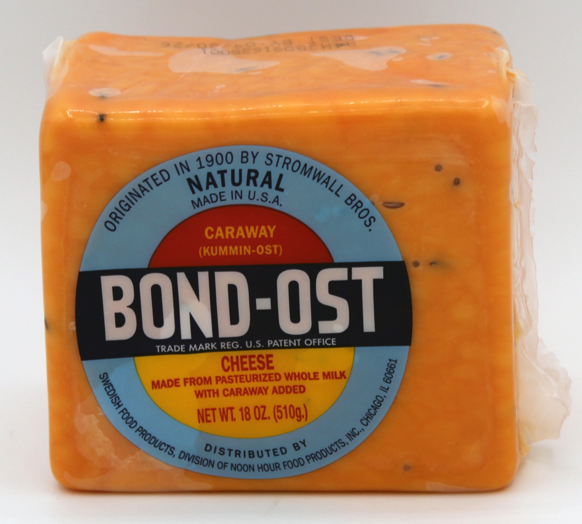 Bond Ost "Farmers Cheese" - Caraway - 18oz. Average