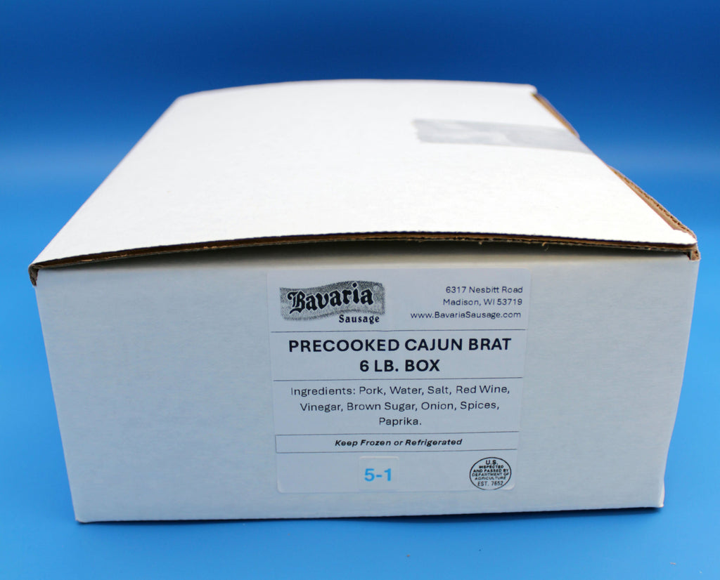 Cajun Bratwurst / Andouille Sausage 6lb box