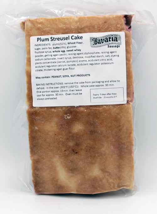 Authentic Bavarian Plum Streusel 4pc